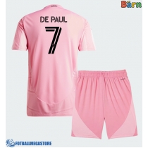 Fotballdrakt Barn Inter Miami Rodrigo De Paul #7 Hjemmedraktsett 2026-27 Kortermet (+ Korte bukser)